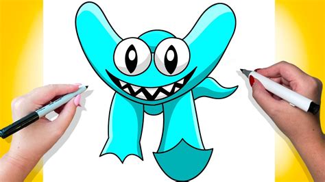 cyan rainbow friends|how to draw cyan from rainbow friends.